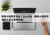 微信小程序开发好了怎么发布（微信小程序开发好了怎么发布作品）