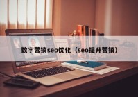 数字营销seo优化（seo提升营销）