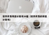 软件开发项目计划书30篇（软件开发的项目计划书）