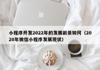 小程序开发2022年的发展前景如何（2020年微信小程序发展现状）