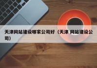 天津网站建设哪家公司好（天津 网站建设公司）