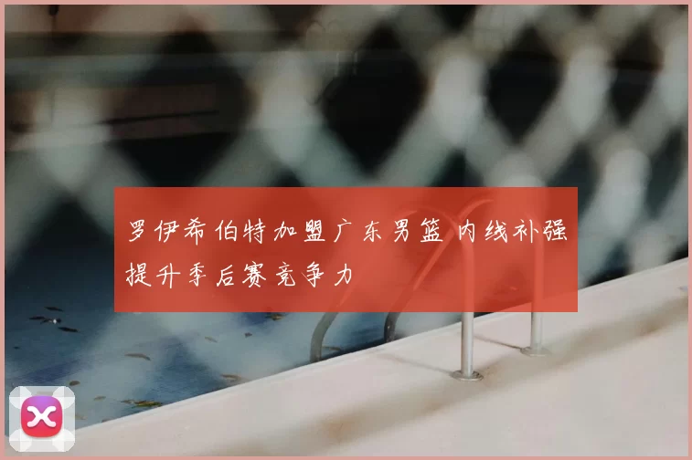 罗伊希伯特加盟广东男篮 内线补强提升季后赛竞争力
