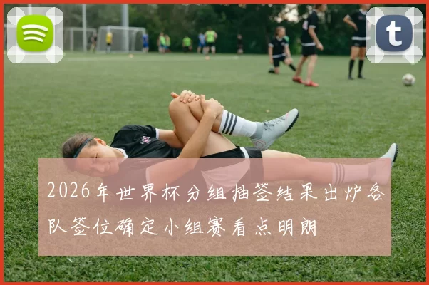 2026年世界杯分组抽签结果出炉各队签位确定小组赛看点明朗