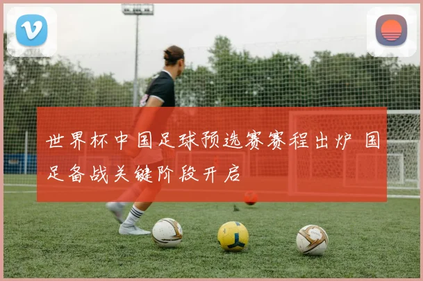 世界杯中国足球预选赛赛程出炉 国足备战关键阶段开启